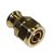 Henco schroefkoppeling Ø22x26 mm - recht - koper/staal - pers - 38P-2622P