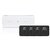 Honeywell pakket HCC100+DT4 - bedraad - verwarmen en optioneel koelen - zwart - 4950545