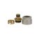 Aerowatt knelset Ø14x3/4'' euroconus - 2 stuks - vloerverwarmingsbuis aansluiting - 1000357 