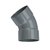 Wavin PVC bocht 45° Ø200mm - mof/mof - 3101220004