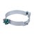 Walraven PVC beugel Ø200mm - M8 - tweedelig rond - 4448200