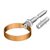 Flamco penbeugel Ø15mm M8 - BMK - koper - 38112