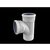 Wavin AS+ T-stuk Ø110mm stromend - mof/mof/spie - 3462511009