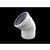Wavin AS+ bocht 45º - Ø110mm - mof/spie - 3461111004 