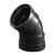 Wavin Wafix bocht Ø75mm - 45° - mof/mof - 3411207004