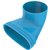 Wavin Ventiza eindstuk 90° - 195xØ125mm - mof/mof - 3171419127