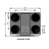 Zehnder ComfoAir Q350 L/R - RF en ERV - 471502147 foto