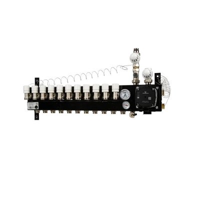 VTE SLIM stadsverwarming GRUNDFOS type-2 standaard 11-groeps