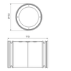 Ubbink AE48C koppel set - 0188569 foto