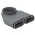 Zehnder overgangsbocht Ø160mm x CK300 - haaks - 990322049