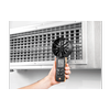 Testo 417 set - vleugelrad-anemometer met meettrechters - 0563 1417 foto
