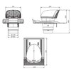 Renson design dakdoorvoer XL Ø180/200mm - zwart - pannendaken - 10916 foto