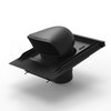 Renson design dakdoorvoer XL Ø180/200mm - zwart - pannendaken - 10916 foto