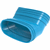 Wavin Ventiza staande bocht 45º - 195 mm - mof/mof - 3171819084