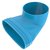 Wavin Ventiza eindstuk/bocht 195x125mm - 90º - 50mm - 3171419125