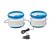 Orcon 2-zoneset 15RF tbv HRC 2-zonesturing - set Ø160mm - 22700100