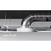 Ergovent Ø125 Instucbaar frameloos ventilatieventiel rond - 19825501 foto