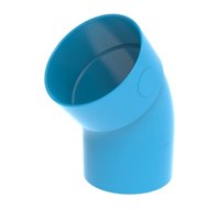 WavinVentiza-bocht-45° Ø160mm-mofspie-3171116004