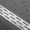 Easy Drain compact 70cm - RVS - zij-uitlaat - EDCOM700-30 foto