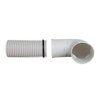 Vent-Axia Uniflexplus+ bocht 90° met afdichtringen - slang Ø90mm (VKB 90 90) - 8000000138 foto