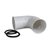 Vent-Axia Uniflexplus+ bocht 90° met afdichtringen - slang Ø90mm (VKB 90 90) - 8000000138