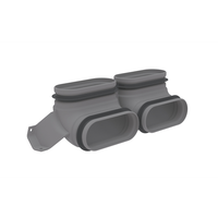 CK300 bocht verticaal 90°