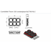 Zehnder Comfowell Therm 320 verdeelplaat - 6x90mm uitgangen - 990430879 foto