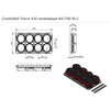 Zehnder Comfowell Therm 420 verdeelplaat - 8x90mm uitgangen - 990430872 foto