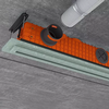Ergovent instucbaar lijnrooster 1000mm - single - frameloos met Ø90mm aansluitingen - PRO90-1 foto