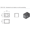 Zehnder Comfowell verdeelunit - type CW-D 320 - 990323531 foto