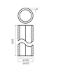 Ubbink Aerfoam Ø125mm buis - 2 meter - 0188202 foto