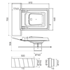 Ubbink Valetis Slim dakdoorvoer voor onder PV-panelen - Ø160-150mm - 0172150 foto
