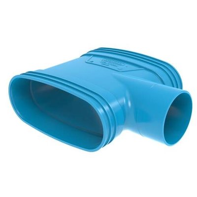 Wavin Ventiza T-stuk 195x80x195 M-S-M