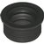 Comfort Line overgangsmanchet (kasrubber) 50-32 mm zwart
