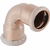 Geberit Mapress bocht Ø28x28mm - 90º - koper - 60105