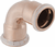 Geberit Mapress bocht Ø28x28mm - 90º - koper - 60105