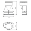 Ubbink AE55-AE48 verloop set - 0188538 foto