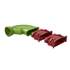 Ubbink AE45SC DBOX koppelstuk bocht Ø55x140mm - 0188145 foto