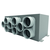 Vent-Axia verdeler met geluiddemper 9xØ90 mm - tuit Ø180 mm - 8000001653