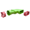 Ubbink AE55-AE48 bocht verloop set - horizontaal - 0189038 foto