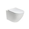 Blue Label Hav wandcloset 49cm - spinflush - softclose - glans wit - 760330 foto