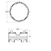 Ubbink AE34C afdichtingsring Click-Seal - pak 10 stuks - 0188991 foto