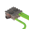 Ubbink AE48C adapter set lucht verdeelkast - 0189036 foto