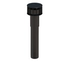 Ubbink MultiVent dakdoorvoer Ø125mm - lengte 980mm - zwart - 0189413