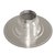 Ubbink plakplaat Ø125mm - aluminium - 0146232
