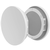 Overstroomrooster met geluidsdemping – Ø160mm – RAL 9003 - 79000338