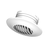 Burgerhout Hybalans Plus ventilatieventiel Ø125mm - 400470417