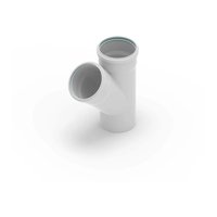 Rehau Raupiano T-stuk Ø50mm