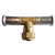 Henco T-stuk Ø16x15x16mm - pers x knel x pers - 43P-161516