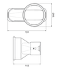 Ubbink AE45SC adapter set - 0188694 foto